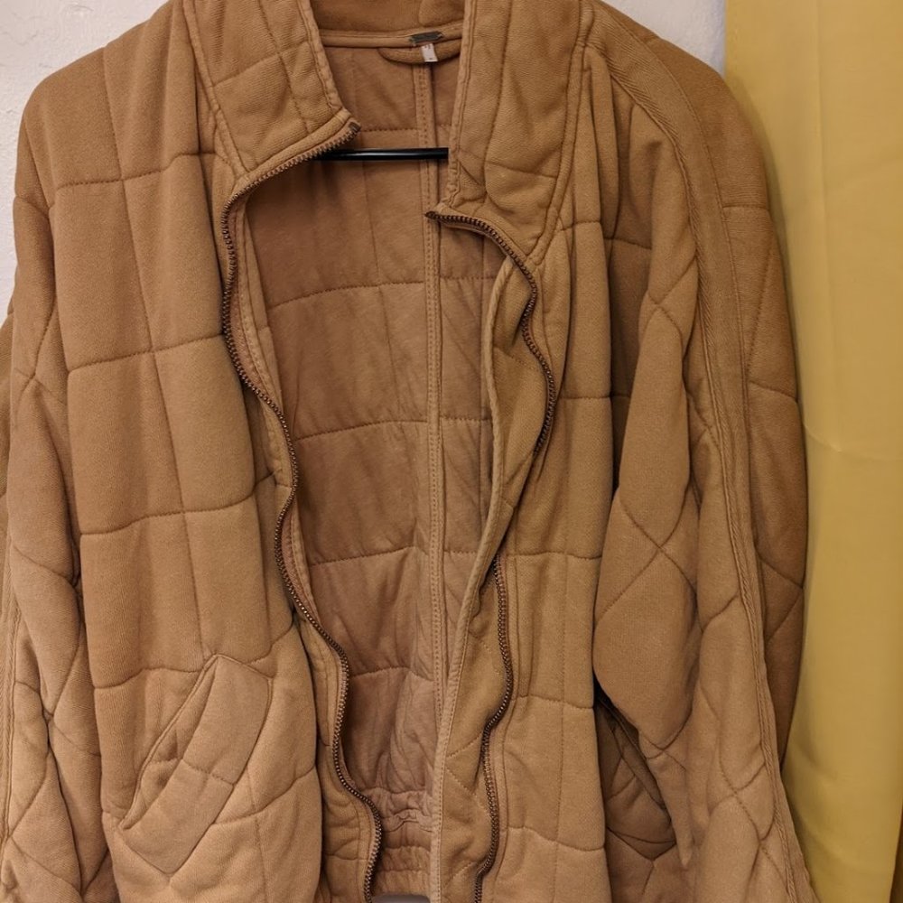 Free People Dolman Quilted Jacket
